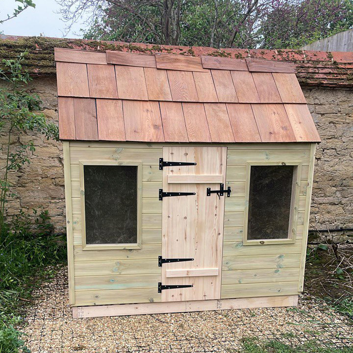 Handmade children’s playhouse with custom colours - Artisan Deco - Made in the UK