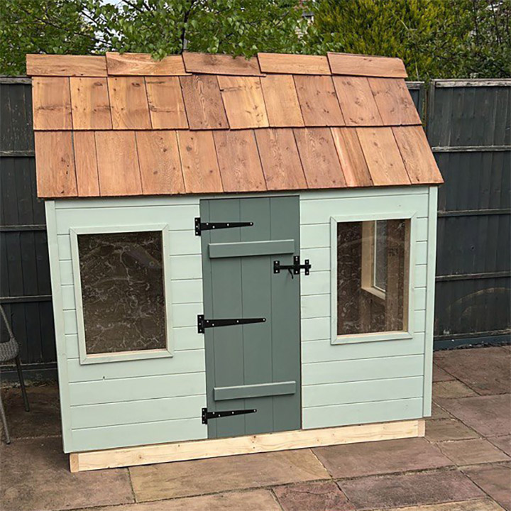 Handmade children’s playhouse with custom colours - Artisan Deco - Made in the UK